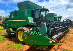 COLHEITADEIRA JOHN DEERE 1560 – PLATAFORMA 22 PÉS CARACOL