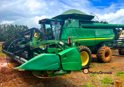 COLHEITADEIRA JOHN DEERE STS 9670 – PLATAFORMA 30 PÉS CARACOL