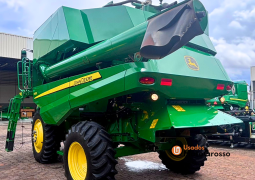 COLHEITADEIRA JOHN DEERE S430 – PLATAFORMA 618-18 PÉS CARACOL full