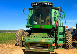 COLHEITADEIRA JOHN DEERE STS 9650 – PLATAFORMA 30 PÉS CARACOL full