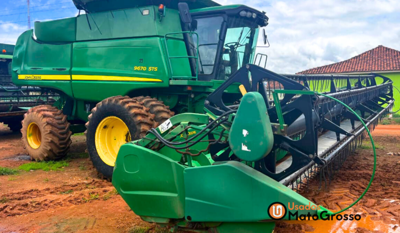 COLHEITADEIRA JOHN DEERE STS 9670 – PLATAFORMA 30 PÉS CARACOL full