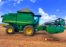 COLHEITADEIRA JOHN DEERE STS 9670 – PLATAFORMA 30 PÉS CARACOL full