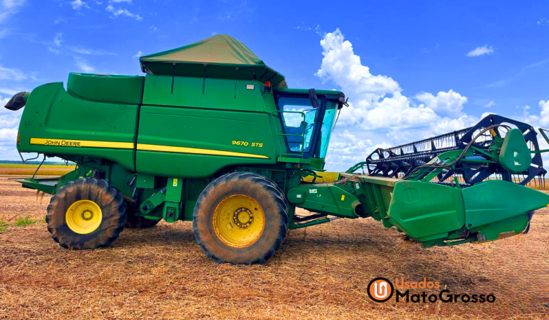 COLHEITADEIRA JOHN DEERE STS 9670 – PLATAFORMA 30 PÉS CARACOL full