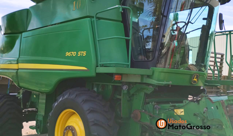 COLHEITADEIRA JOHN DEERE 9670 STS – PLATAFORMA 630 30 PÉS CARACOL full