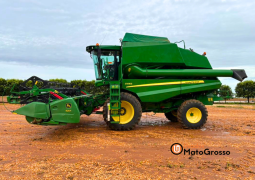 COLHEITADEIRA JOHN DEERE S440 PLATAFORMA 25 PÉS DRAPER