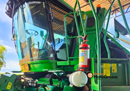 COLHEITADEIRA JOHN DEERE 9770 – PLATAFORMA 35 PÉS DRAPER full