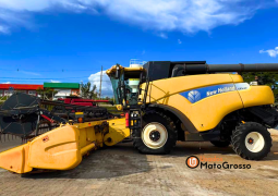 COLHEITADEIRA NEW HOLLAND CR 9060 – PLATAFORMA 30 PÉS CARACOL full