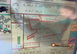 COLHEITADEIRA MASSEY FERGUSON 9790 PLATAFORMA 30 PÉS CARACOL full