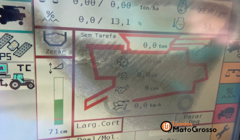 COLHEITADEIRA MASSEY FERGUSON 9790 PLATAFORMA 30 PÉS CARACOL full