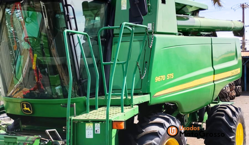 COLHEITADEIRA JOHN DEERE 9670 STS – PLATAFORMA 630 30 PÉS CARACOL full