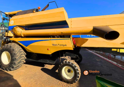 COLHEITADEIRA NEW HOLLAND TC 5070 – PLATAFORMA 20 PÉS CARACOL full