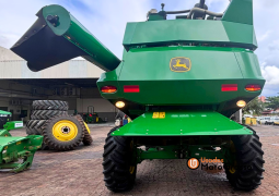 COLHEITADEIRA JOHN DEERE S430 – PLATAFORMA 618-18 PÉS CARACOL full