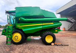 COLHEITADEIRA JOHN DEERE S430 – PLATAFORMA 618-18 PÉS CARACOL full