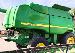 COLHEITADEIRA JOHN DEERE 9670 STS – PLATAFORMA 630 30 PÉS CARACOL full