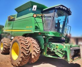 COLHEITADEIRA JOHN DEERE STS 9570 25 PÉS CARACOL