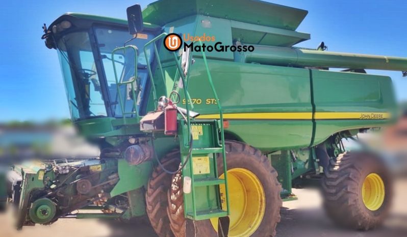 COLHEITADEIRA JOHN DEERE STS 9570 25 PÉS CARACOL completo