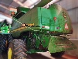 COLHEITADEIRA JOHN DEERE STS 9670 30 PÉS CARACOL completo