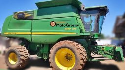 COLHEITADEIRA JOHN DEERE STS 9570 25 PÉS CARACOL completo