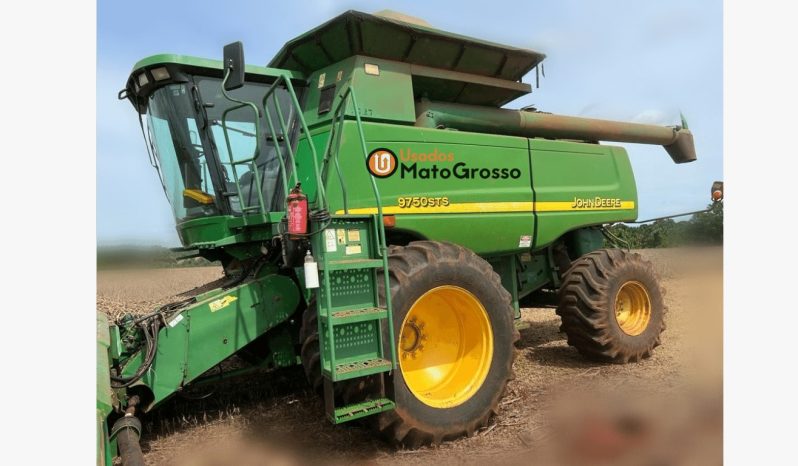 COLHEITADEIRA JOHN DEERE 9750STS 30 PÉS CARACOL completo