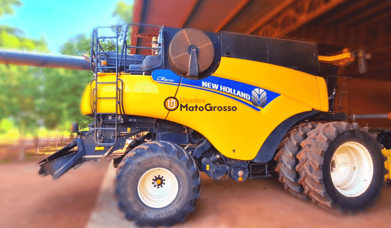 COLHEITADEIRA NEW HOLLAND CR8090 – 40 PES DRAPER completo