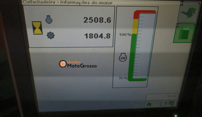 COLHEITADEIRA JOHN DEERE S550 30 PES DRAPER completo