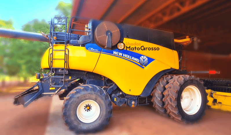 COLHEITADEIRA NEW HOLLAND CR8090 – 40 PES DRAPER completo