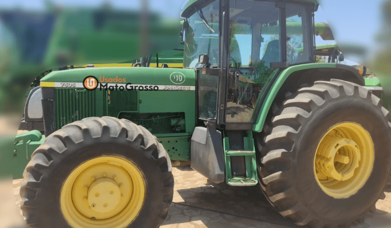 TRATOR JOHN DEERE 7505 140 CV completo