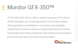 PILOTO AUTOMÁTICO TRIMBLE – GFX 350 + NAV 900 completo