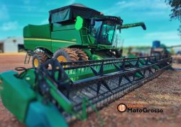 COLHEITADEIRA JOHN DEERE S-680 – 40 PES DRAPPER completo