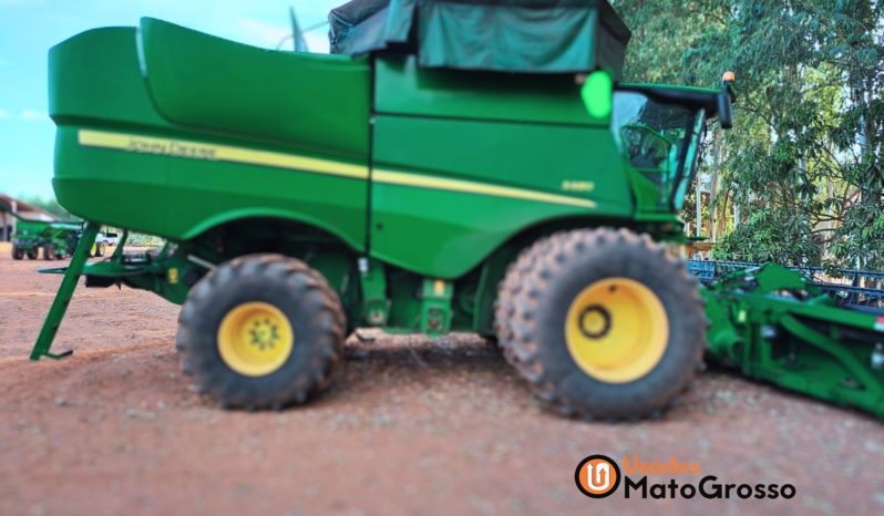 COLHEITADEIRA JOHN DEERE S-680 – 40 PES DRAPPER completo