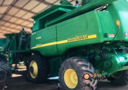 COLHEITADEIRA JOHN DEERE 9650 – 30 PES CARACOL completo