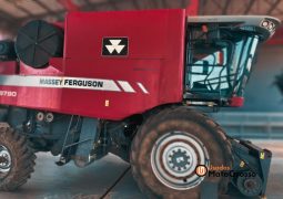 COLHEITADEIRA MASSEY FERGUSON 9790 – 30 PES CARACOL completo