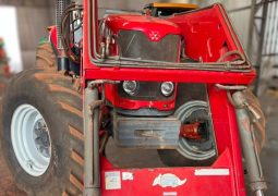 TRATOR MASSEY FERGUSON 7140 – CONJUNTO TATU PCA/ CONCHA, LÂMINA E BIG BAG completo