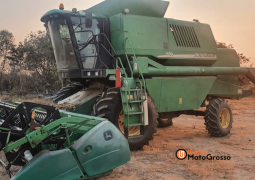 COLHEITADEIRA JOHN DEERE 1550 – 22 PES CARACOL