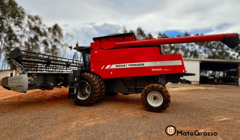 COLHEITADEIRA MASSEY FERGUSON 9690 – 25 PES DRAPPER completo