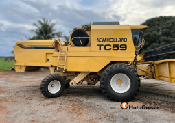 COLHEITADEIRA NEW HOLLAND TC59 – 22 PES CARACOL completo