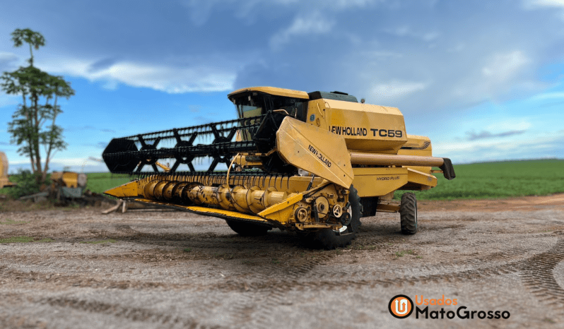 COLHEITADEIRA NEW HOLLAND TC59 – 22 PES CARACOL completo