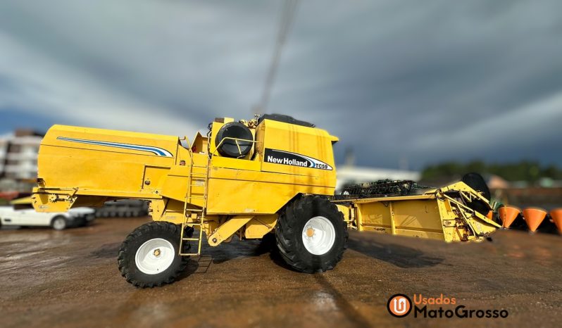 COLHEITADEIRA NEW HOLLAND TC59 – 22 PES CARACOL completo