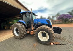 TRATOR NEW HOLLAND T7.245 – COM PILOTO E GPS completo