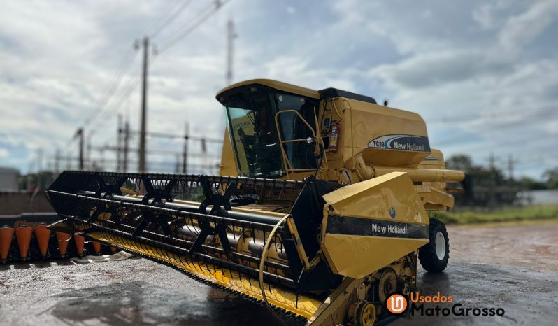 COLHEITADEIRA NEW HOLLAND TC59 – 22 PES CARACOL completo