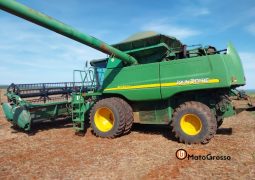 COLHEITADEIRA JOHN DEERE 9650 – 30 PES CARACOL completo