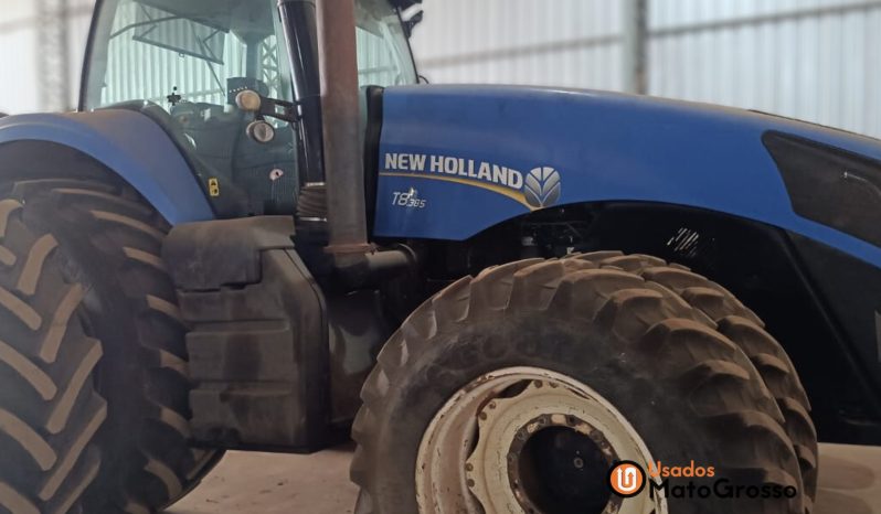 TRATOR NEW HOLLAND T8-385 COM PILOTO completo