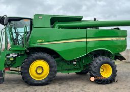 COLHEITADEIRA JOHN DEERE S540 – 22 PES CARACOL COM PILOTO E GPS completo