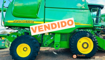COLHEITADEIRA JOHN DEERE STS9750 – 25 PES CARACOL