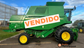 COLHEITADEIRA JOHN DEERE 1450 – 19 PES CARACOL
