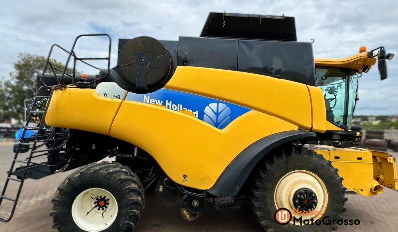COLHEITADEIRA NEW HOLLAND CR9060 – 35 PES DRAPPER completo