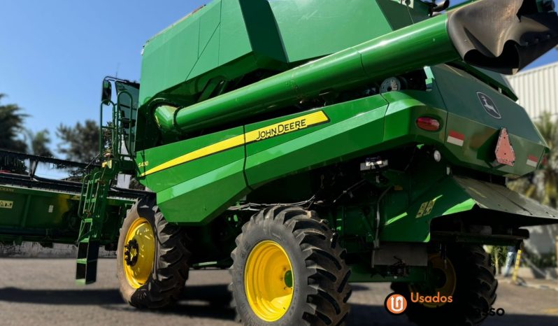 COLHEITADEIRA JOHN DEERE  S430 – 22 PES CARACOL FILIPADA completo