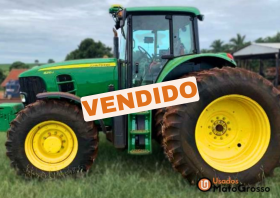 TRATOR JOHN DEERE 6210J COM PILOTO/FILIPADO TRASEIRO