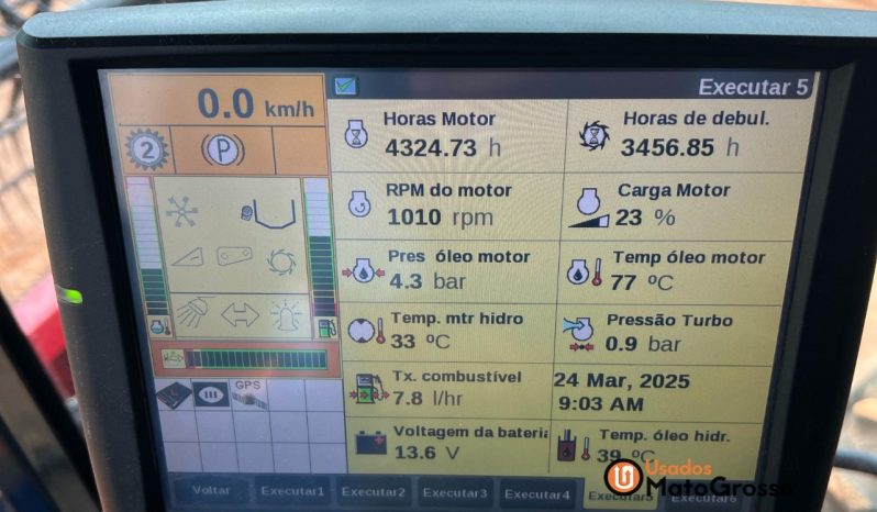 COLHEITADEIRA CASE 8230 – PLATAFORMA DRAPER DE 40 PÉS completo