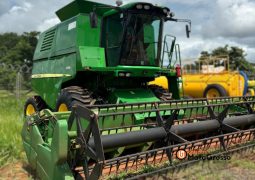 COLHEITADEIRA JOHN DEERE 1470 – PLATAFORMA CARACOL 20 PÉS completo